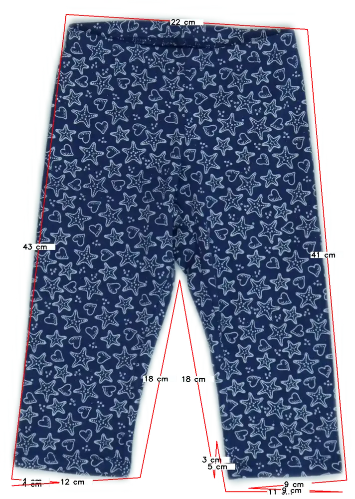 Kék OVS Leggings EU 104 / UK 4 év / US 4T/XS