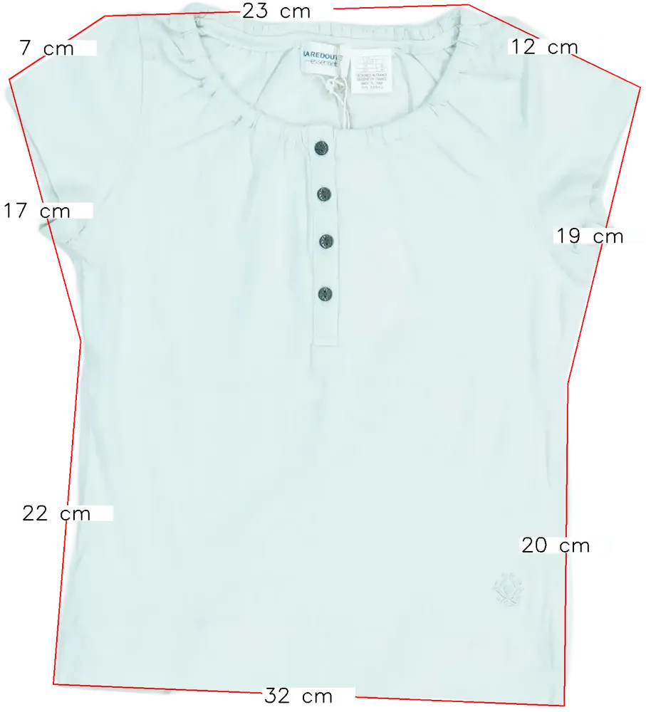 Szürke La Redoute Póló EU 116 / UK 6 év / US 6 év/S