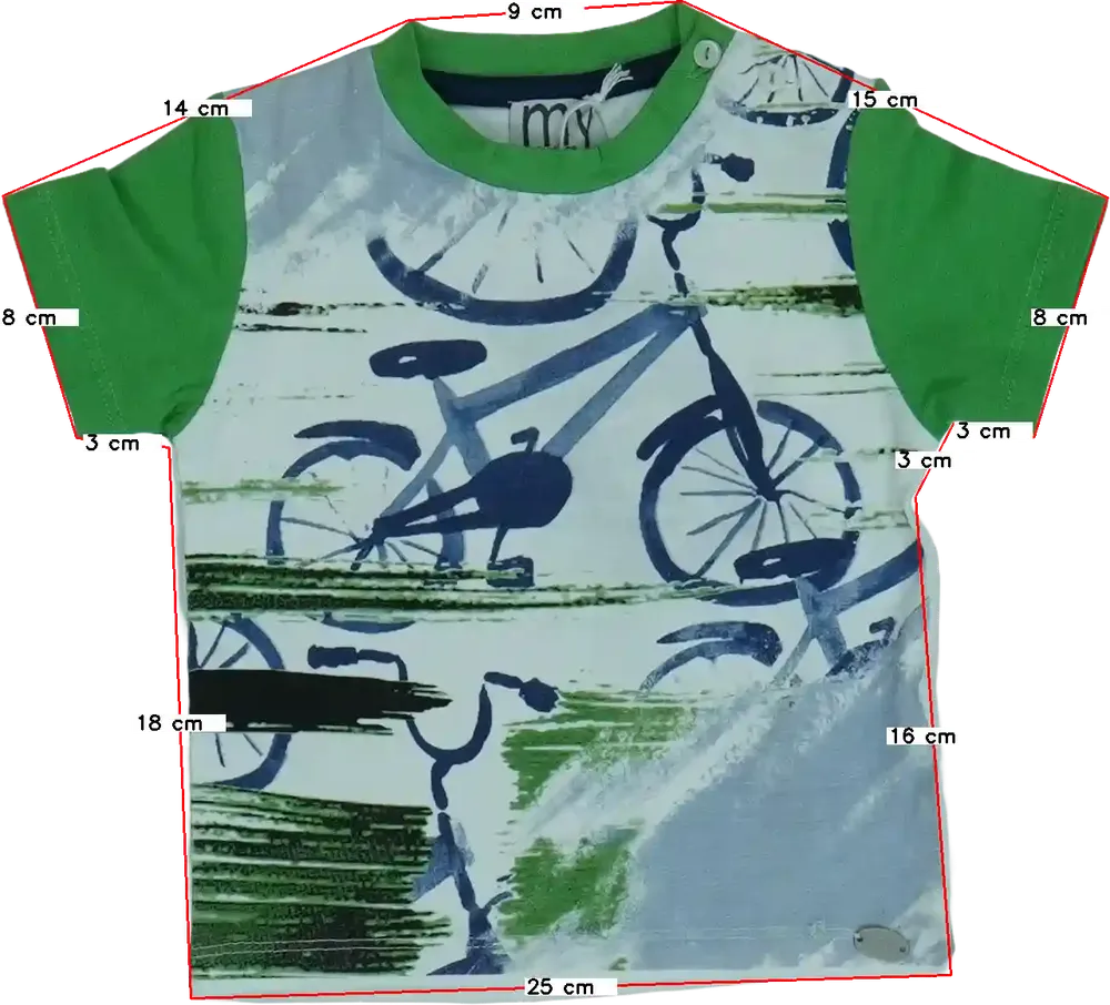 Fehér My Collections Póló EU 74 / UK 6-9 hónap / US 6-9 hónap