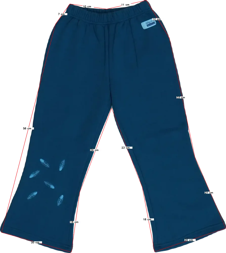 Kék AKR Girls Melegítőnadrág EU 110 / UK 5 év / US 5 év/XS