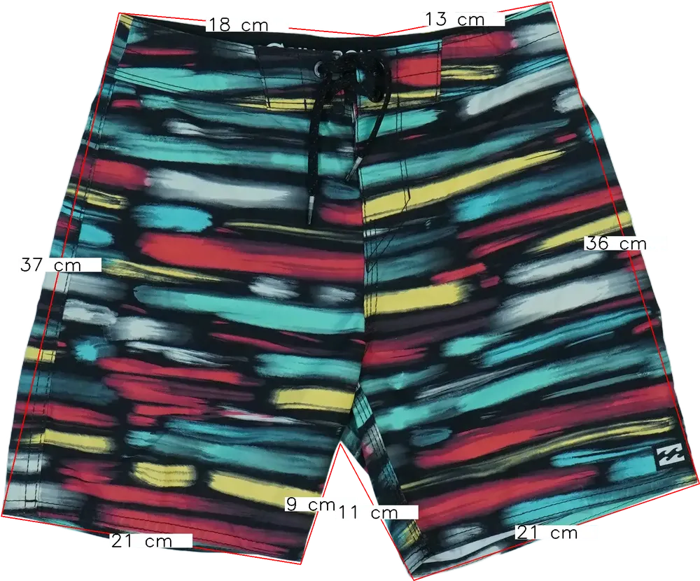 Többszínű Billa Bong Fürdőnadrág EU 140 / UK 10 év / US 10 év/L