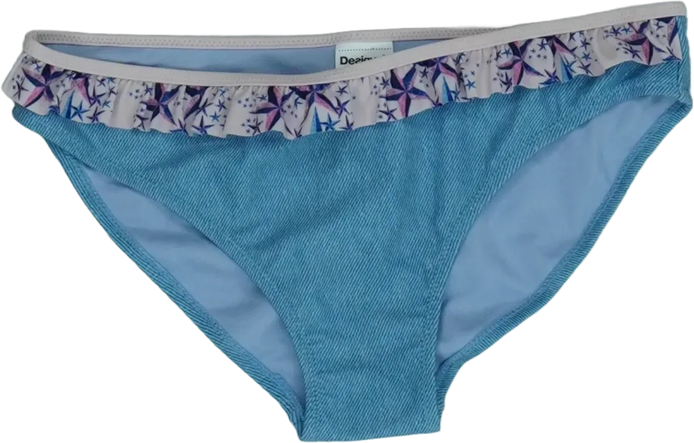 Kék Desigual Bikini alsó EU 164 / UK 14 év / US 14 év/XL