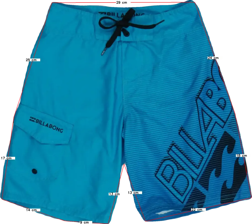 Kék Billa Bong Fürdőnadrág EU 140 / UK 10 év / US 10 év/L