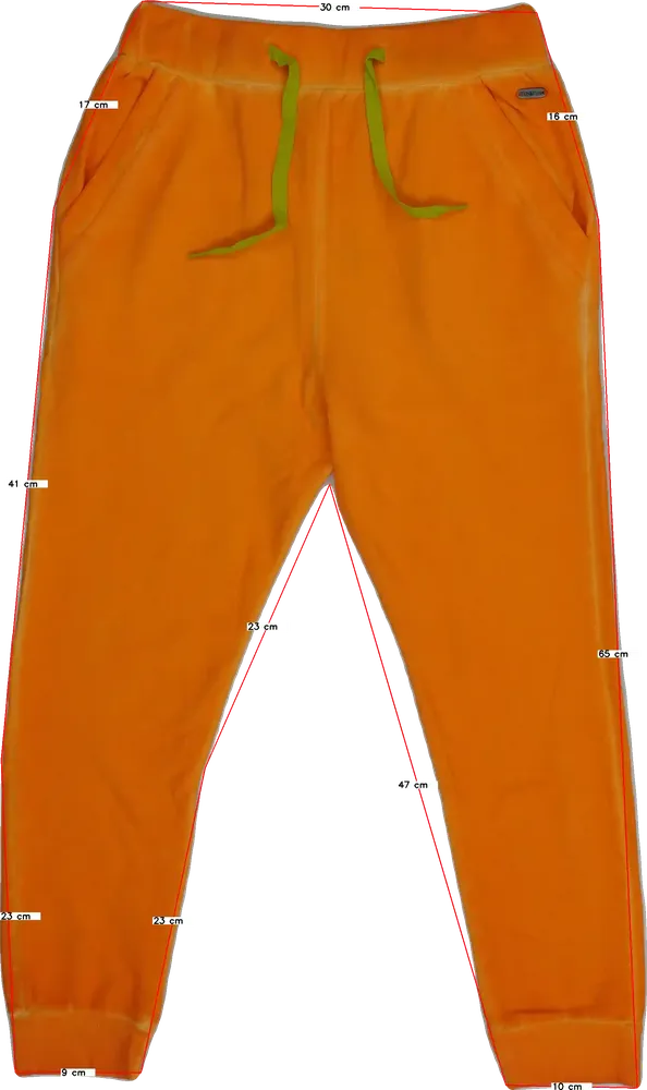 Sárga (narancs) Fun&amp;Fun Melegítőnadrág EU 140 / UK 10 év / US 10 év/L