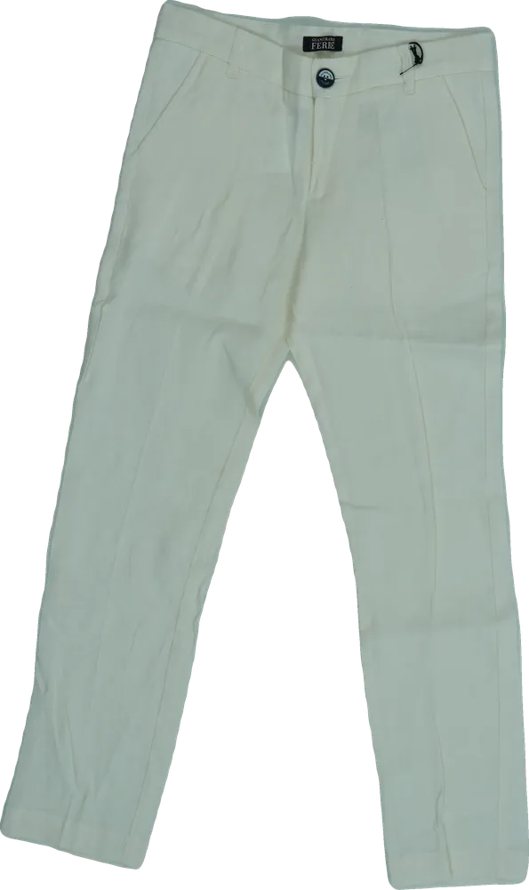 Fehér GF Ferré Hosszúnadrág EU 128 / UK 8 év / US 8 év/M