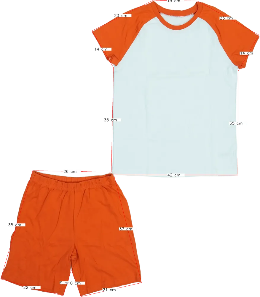 Sárga (narancs) George Pizsama EU 146 / UK 11 év / US 12 év/L