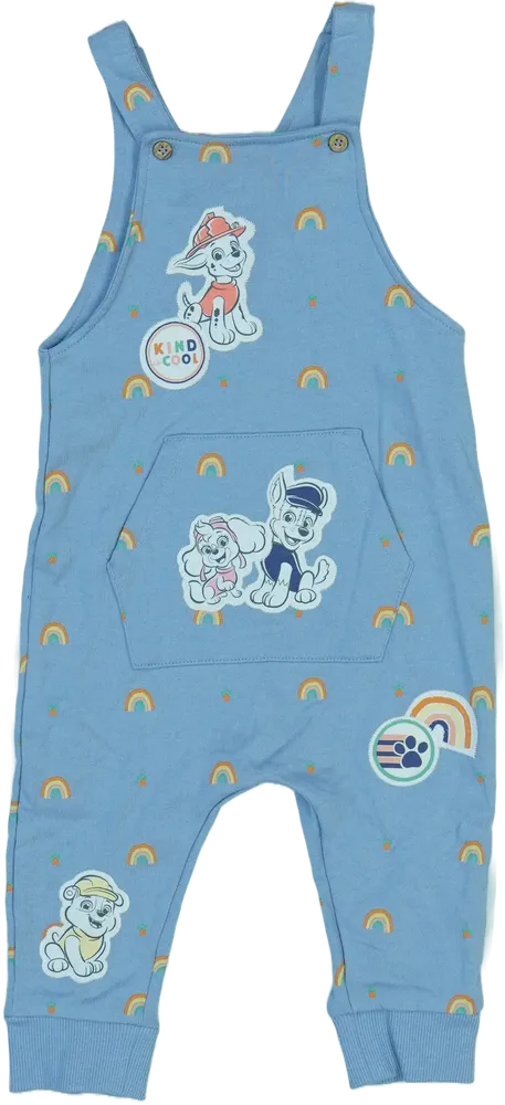 Blue Paw Patrol Bib overal and shorts EU 86 / UK 12-18 months / US 18 months