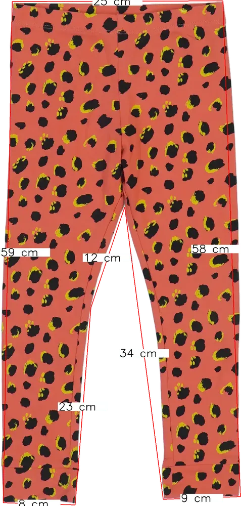 Piros Myleen Kids Leggings EU 110 / UK 5 év / US 5 év/XS