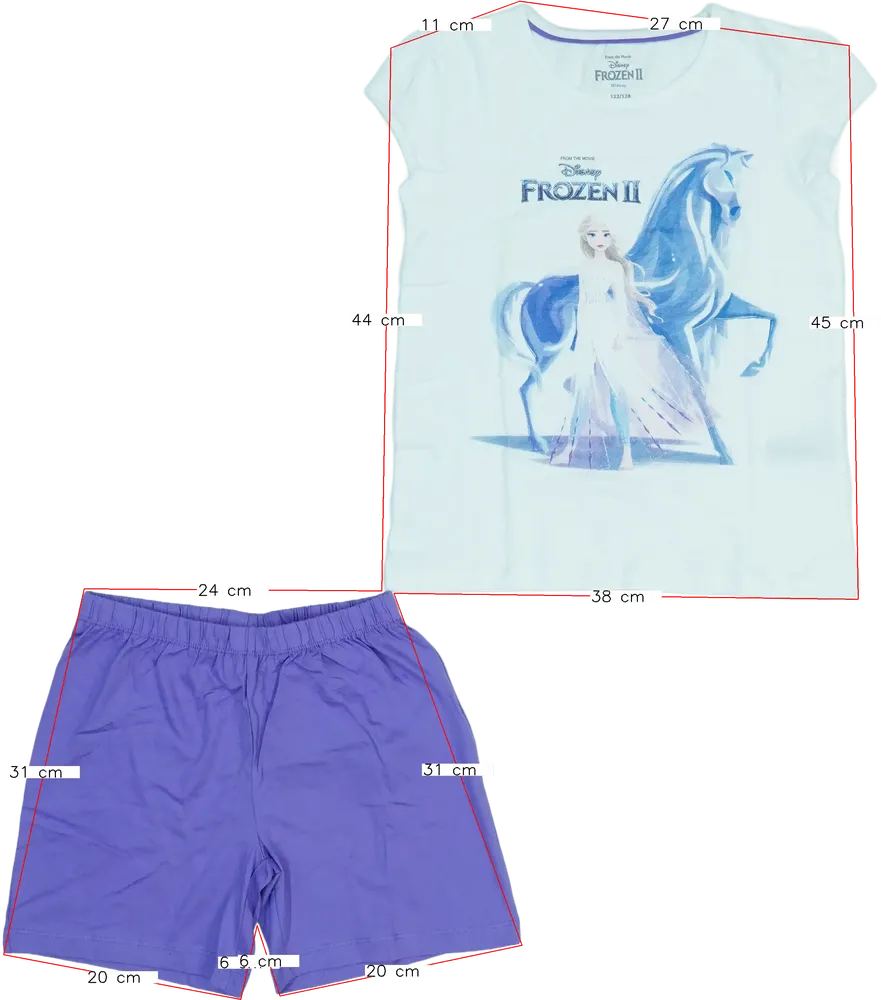 Lila Disney Pizsama EU 128 / UK 8 év / US 8 év/M