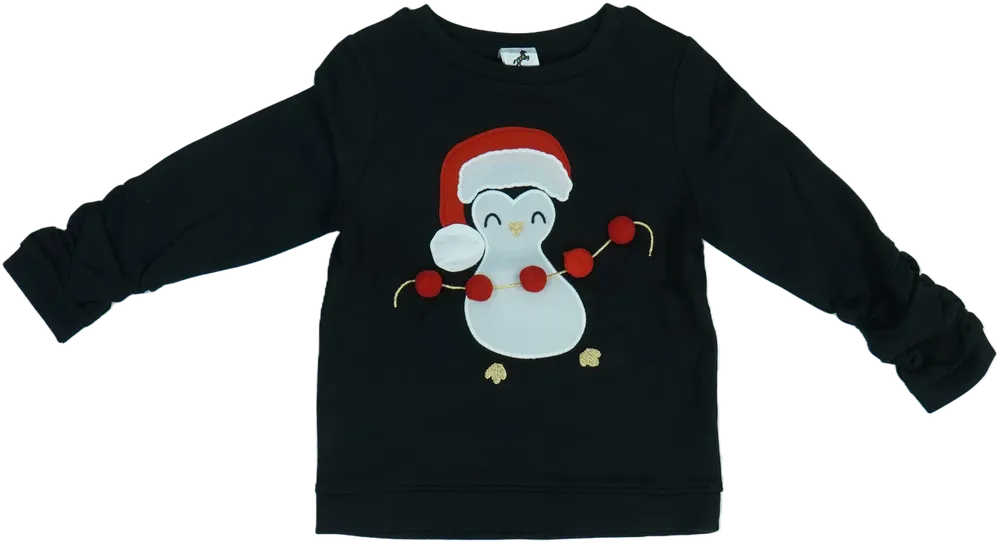 Fekete C&amp;A Pulóver EU 92 / UK 2 év / US 2T