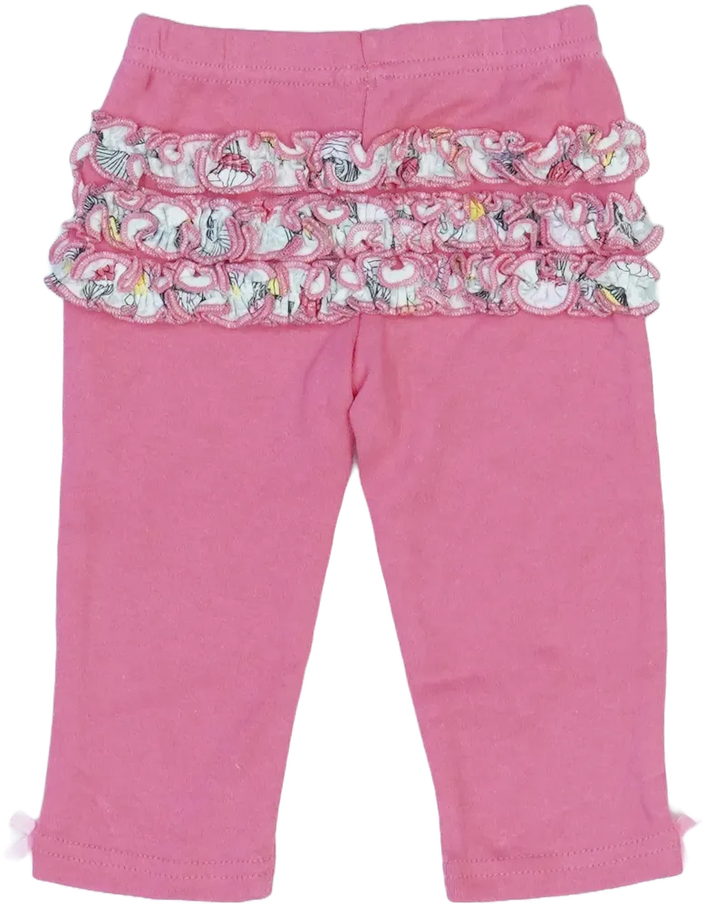 Rózsaszín Baby Gear Baby nadrág EU 68 / UK 3-6 hónap / US 3-6 hónap