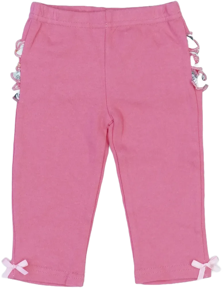 Rózsaszín Baby Gear Baby nadrág EU 68 / UK 3-6 hónap / US 3-6 hónap