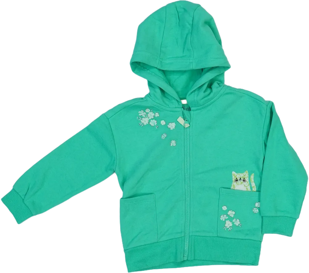 Zöld Nutmeg Kapucnis pulóver EU 104 / UK 4 év / US 4T/XS