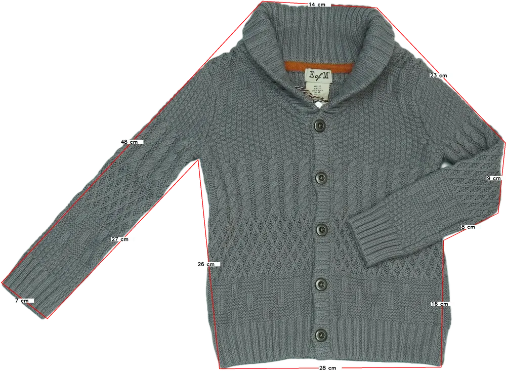 Szürke Egyéb Kardigán EU 98 / UK 3 év / US 3T