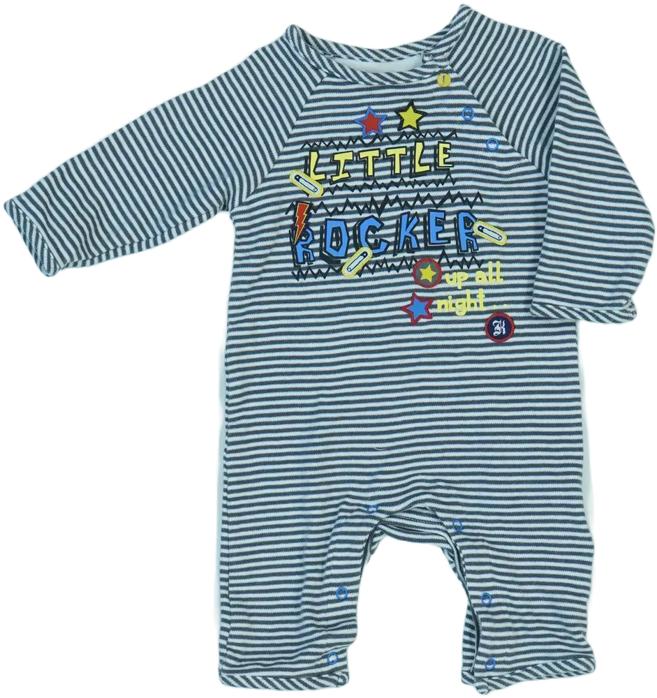 Többszínű Baby Hosszú ujjú rugdalózó EU 50 / UK Újszülött / US Újszülött