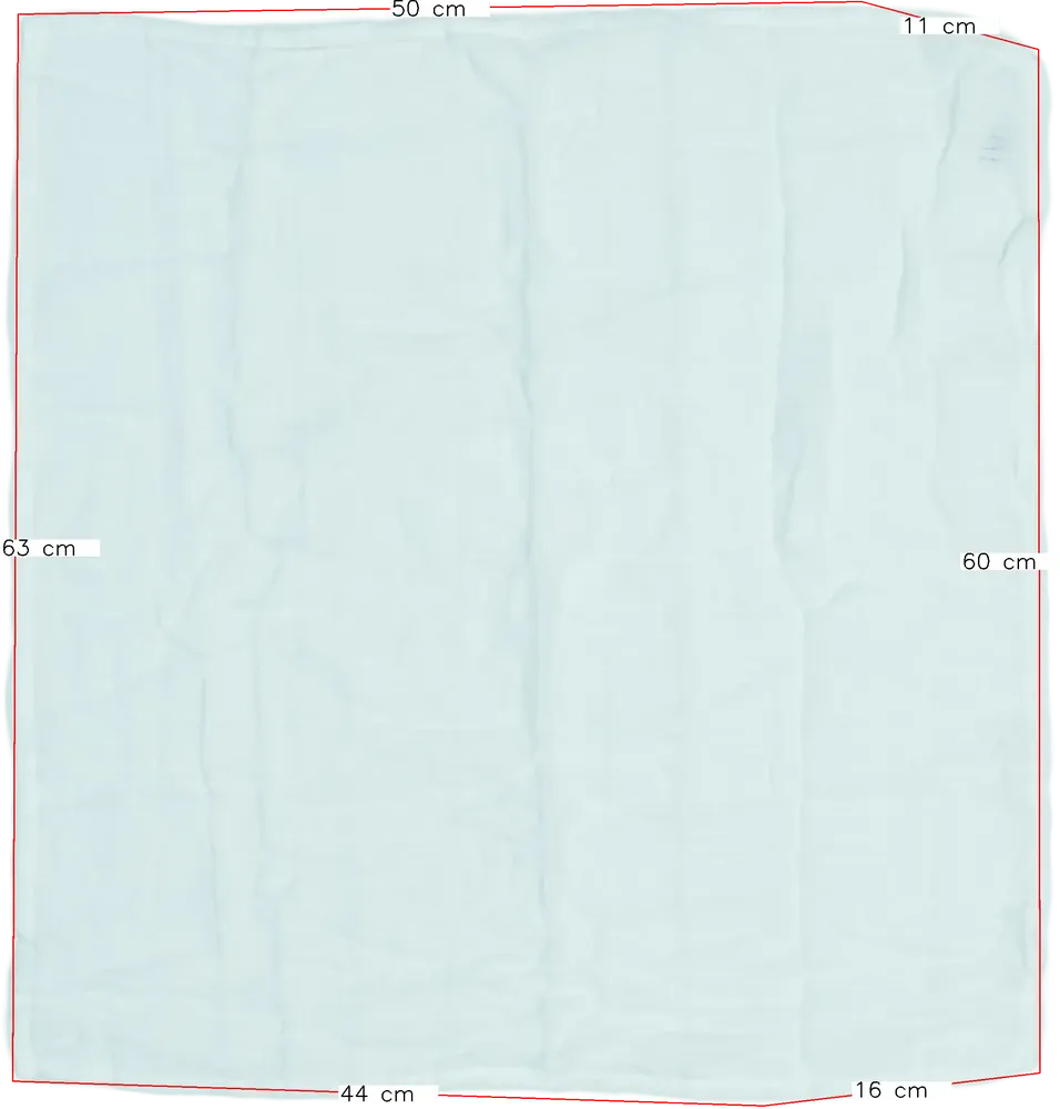 Fehér Baby Pelenka 60cmx60cm