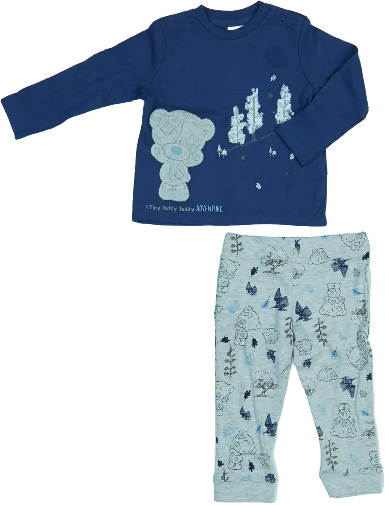 Multicoloured Tiny Tatty Teddy 2-piece set - Top &amp; Bottom EU 80 / UK 9-12 months / US 12 months