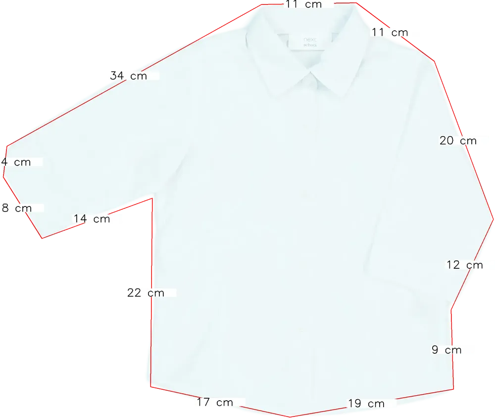 Fehér Next Ing EU 116 / UK 6 év / US 6 év/S