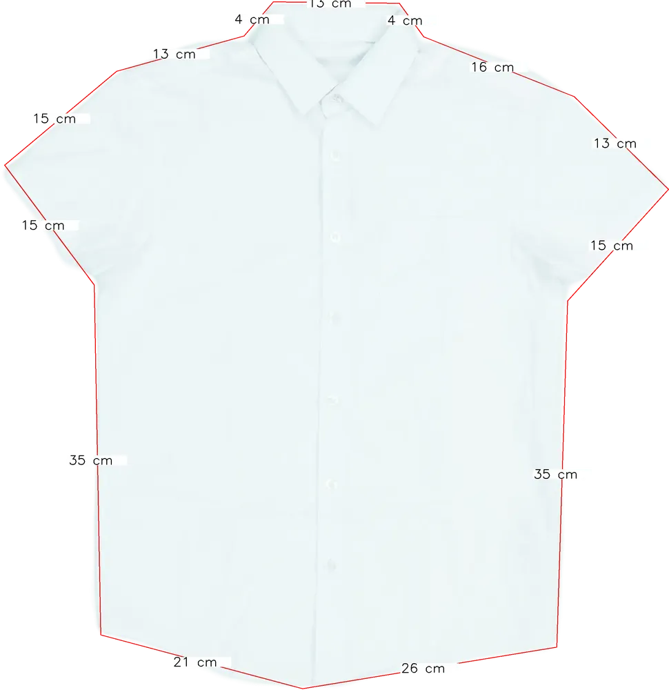 Fehér George Ing EU 152 / UK 12 év / US 12 év/L