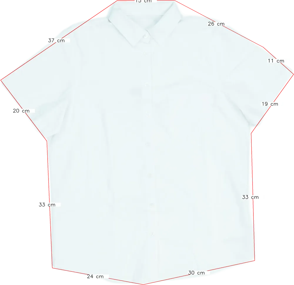 Fehér George Ing EU 180 / UK 17-18 év / US XXL