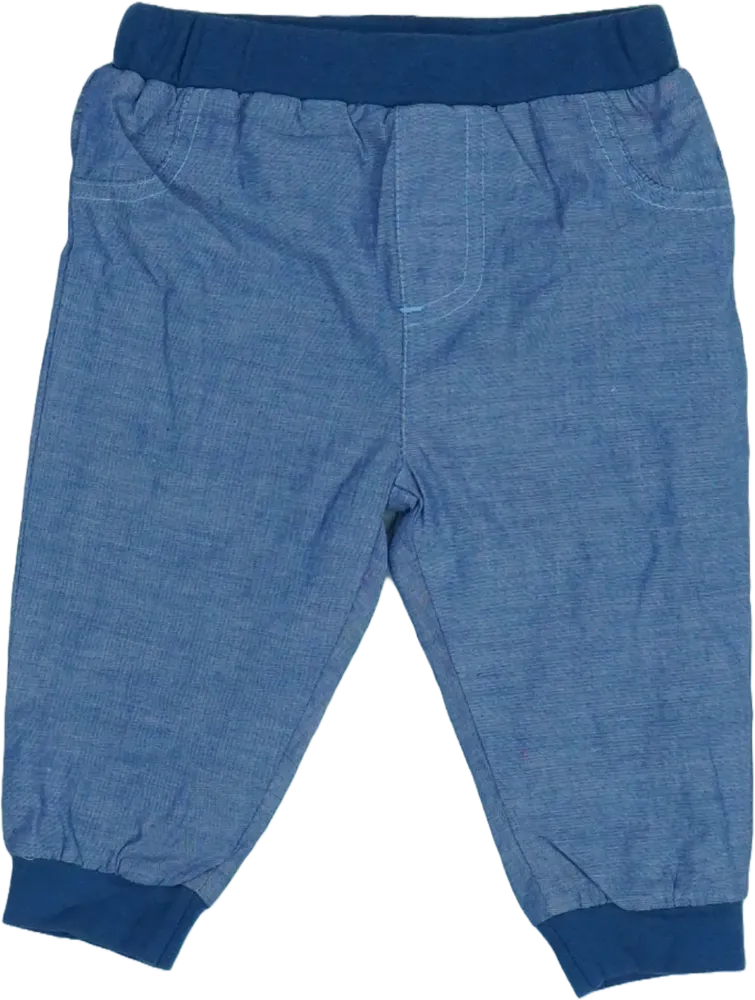 Kék M&amp;Co. Baby nadrág EU 68 / UK 3-6 hónap / US 3-6 hónap