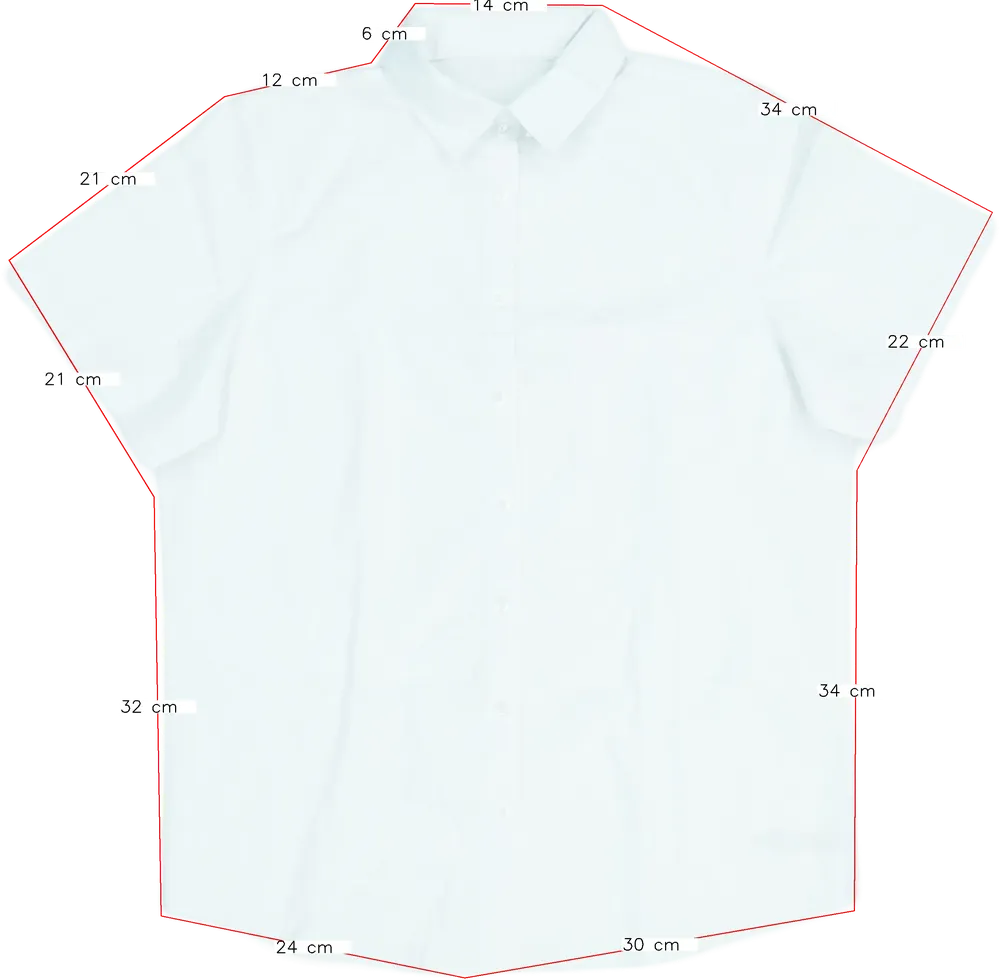 Fehér George Ing EU 180 / UK 17-18 év / US XXL