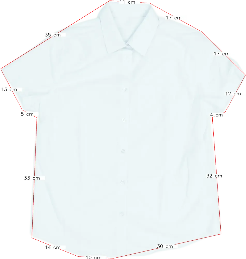 Fehér George Ing EU 170 / UK 15 év / US XL