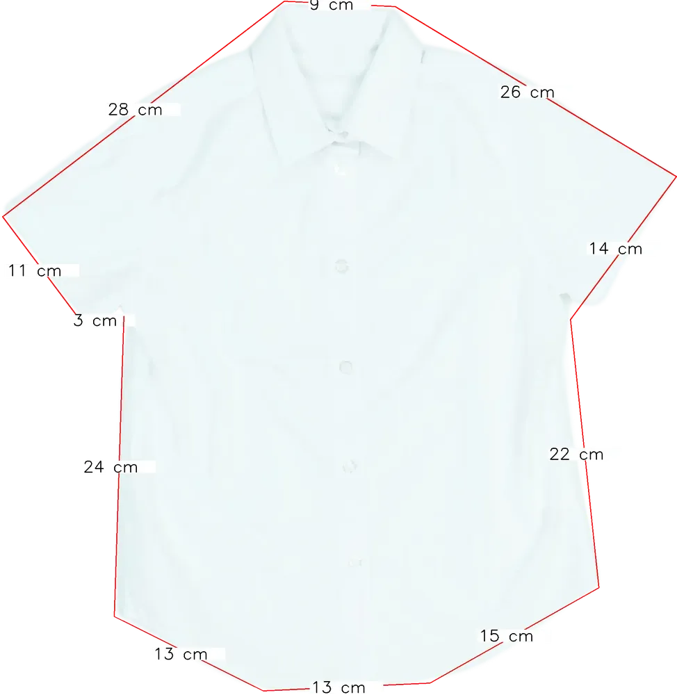 Fehér George Ing EU 128 / UK 8 év / US 8 év/M