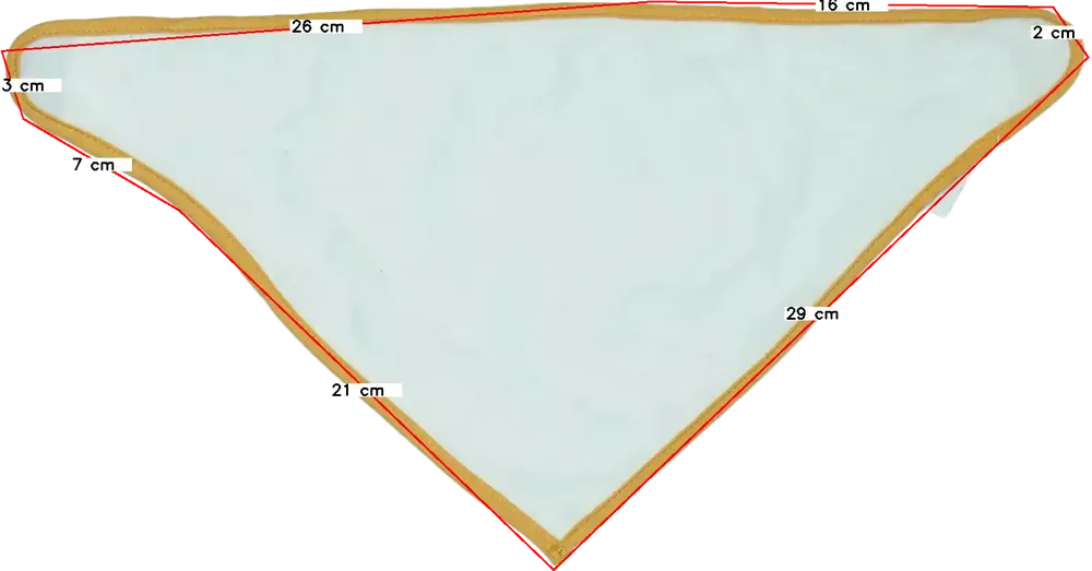 Fehér Dressy Kidz Előke Egyméret