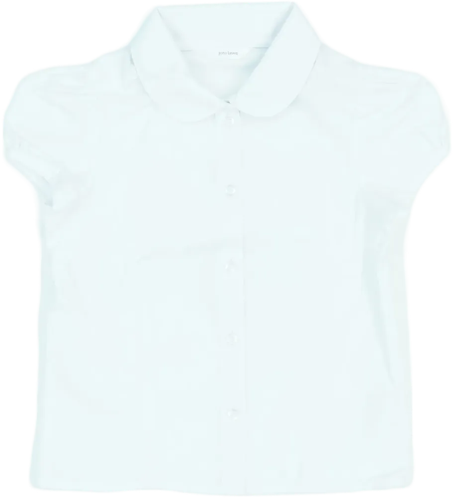 Fehér John Lewis Blúz EU 104 / UK 4 év / US 4T/XS