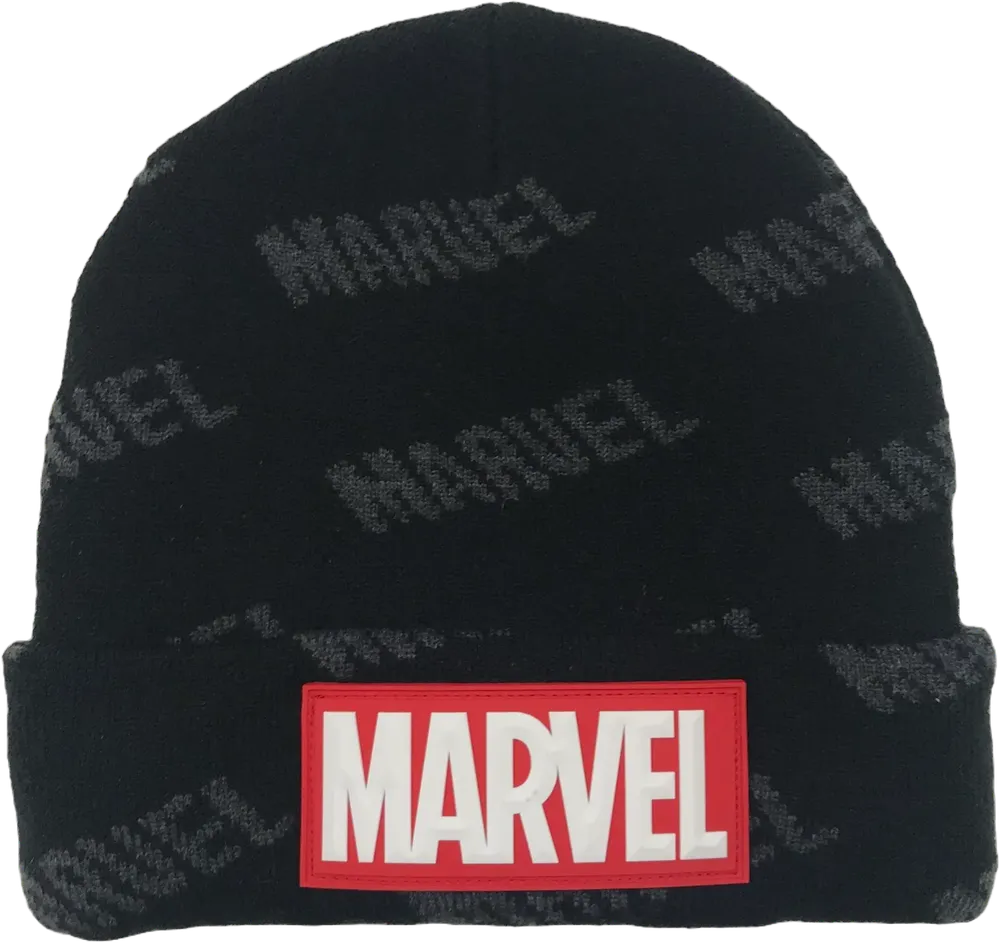 Fekete Marvel Sapka EU 152 / UK 12 év / US 12 év/L