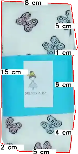 Fehér Dressy Kidz Harisnya EU 98 / UK 3 év / US 3T