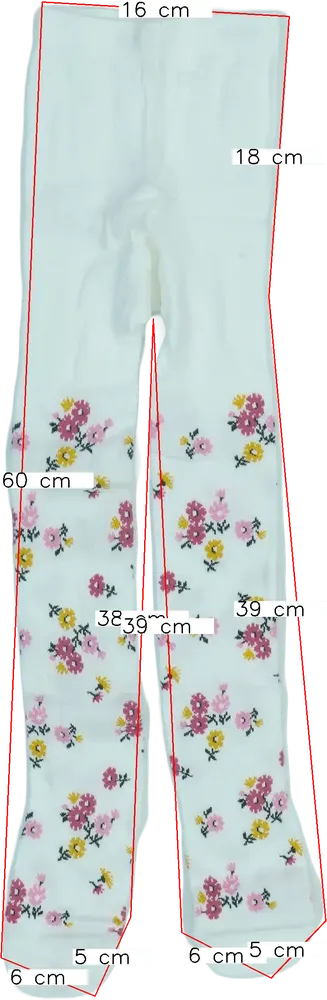 Fehér George Harisnya EU 104 / UK 4 év / US 4T/XS