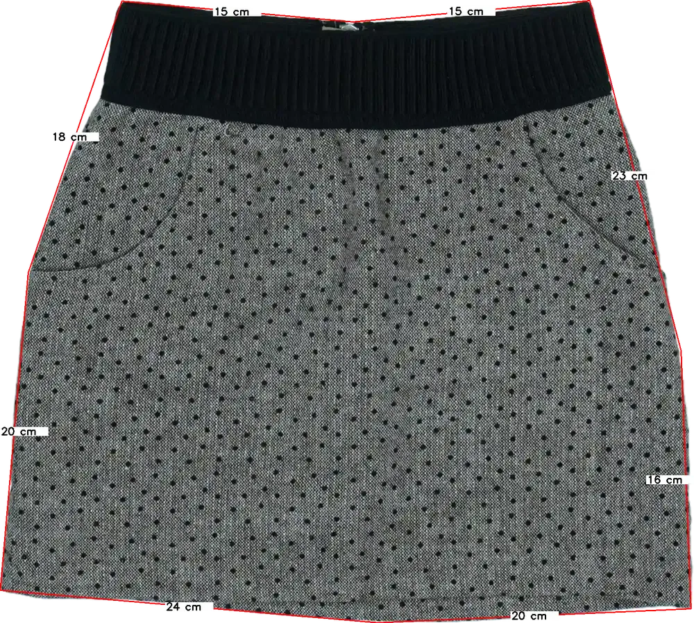 Barna H&amp;M Szoknya EU 152 / UK 12 év / US 12 év/L