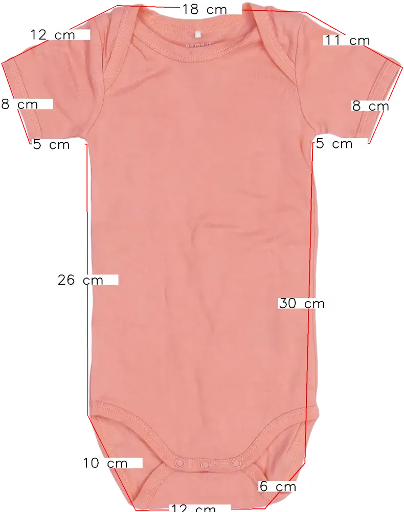 Pink Name it Bodysuit (short sleeve / sleeveless) EU 92 / UK 2 years / US 2T
