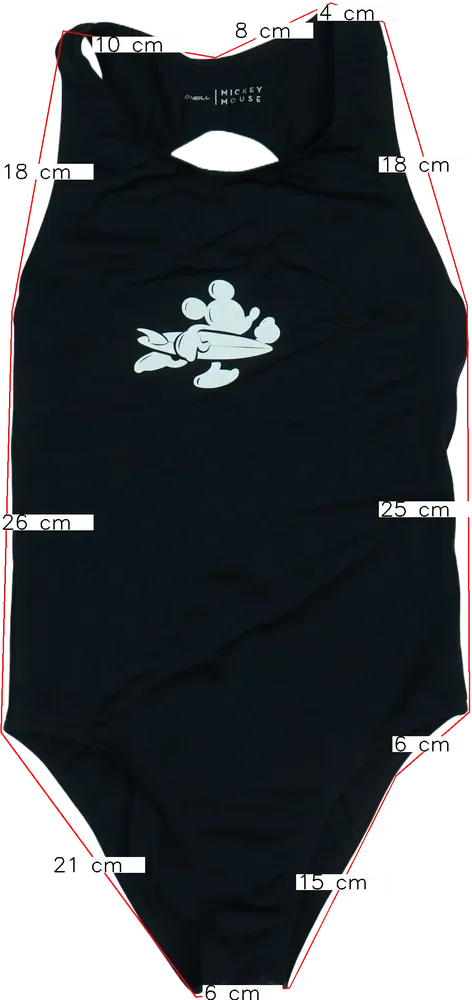 Fekete Disney Fürdőruha EU 152 / UK 12 év / US 12 év/L