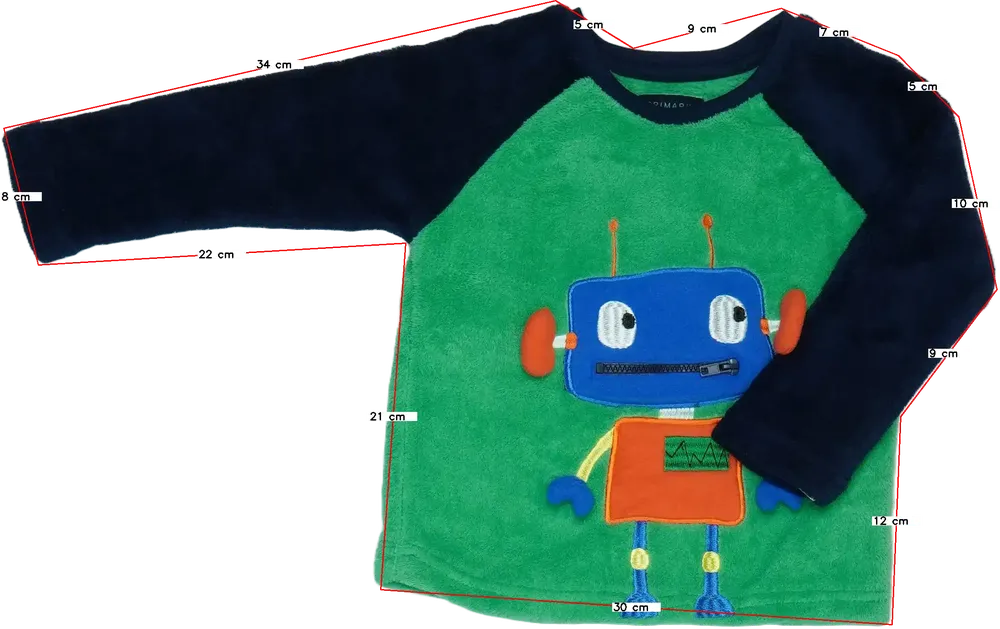 Zöld Primark Pulóver EU 86 / UK 12-18 hónap / US 18 hónap