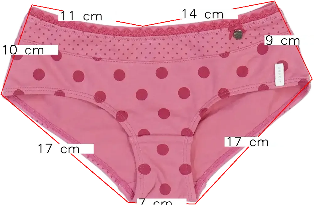 Rózsaszín Esprit Lányka / Női bugyi EU 134 / UK 9 év / US 9 év/L