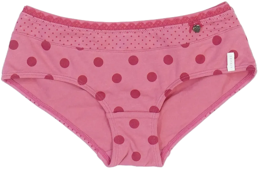 Rózsaszín Esprit Lányka / Női bugyi EU 134 / UK 9 év / US 9 év/L