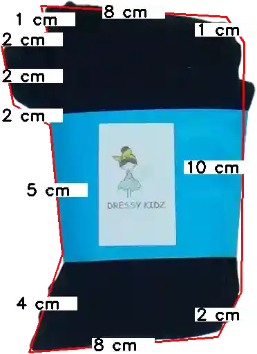 Kék Dressy Kidz Harisnya EU 122 / UK 7 év / US 7 év/M