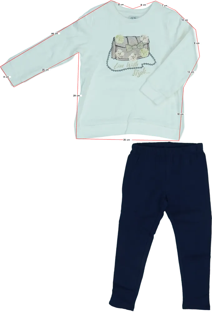 Multicoloured OVS 2-piece set - Top &amp; Bottom EU 110 / UK 5 years / US 5 years/XS
