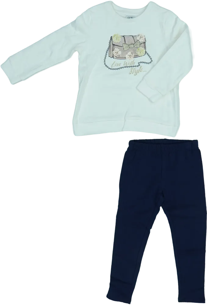 Multicoloured OVS 2-piece set - Top &amp; Bottom EU 110 / UK 5 years / US 5 years/XS