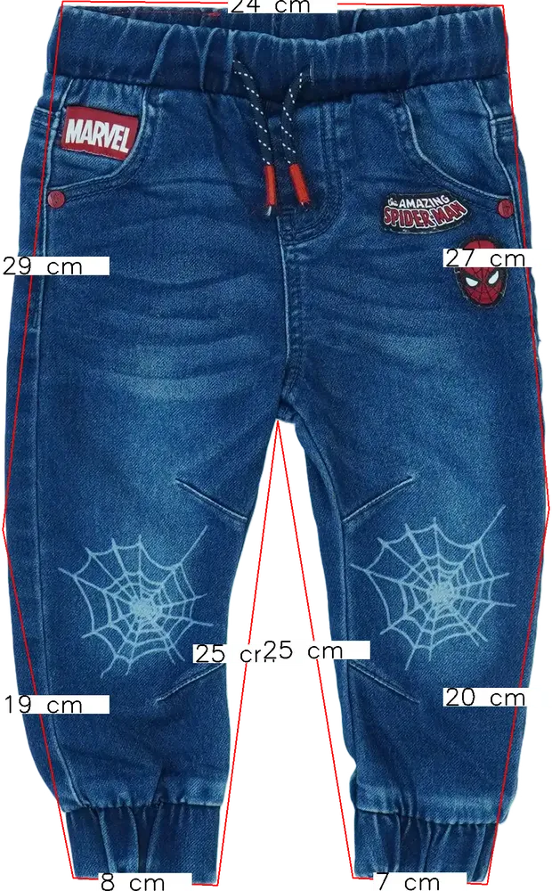 Kék Marvel Hosszúnadrág EU 86 / UK 12-18 hónap / US 18 hónap