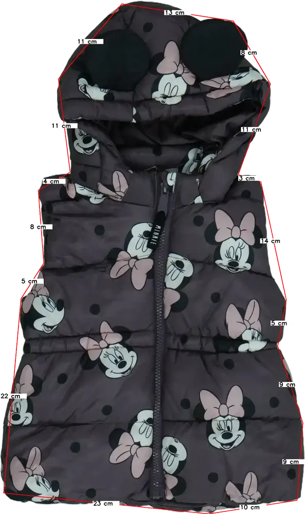 Lila Disney Mellény EU 80 / UK 9-12 hónap / US 12 hónap