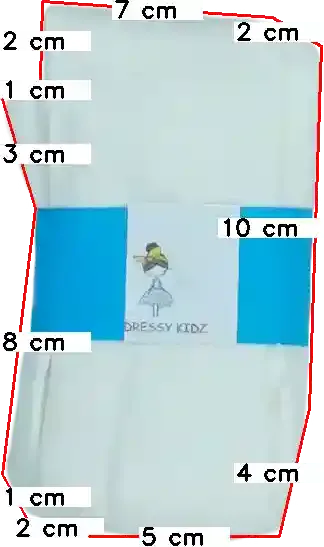 Fehér Dressy Kidz Harisnya EU 92 / UK 2 év / US 2T