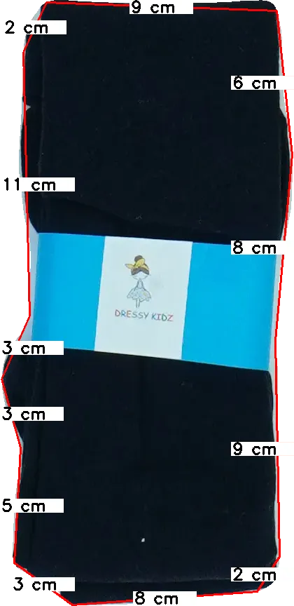 Kék Dressy Kidz Harisnya EU 152 / UK 12 év / US 12 év/L