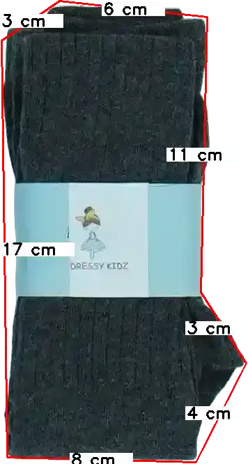 Szürke Dressy Kidz Harisnya EU 110 / UK 5 év / US 5 év/XS