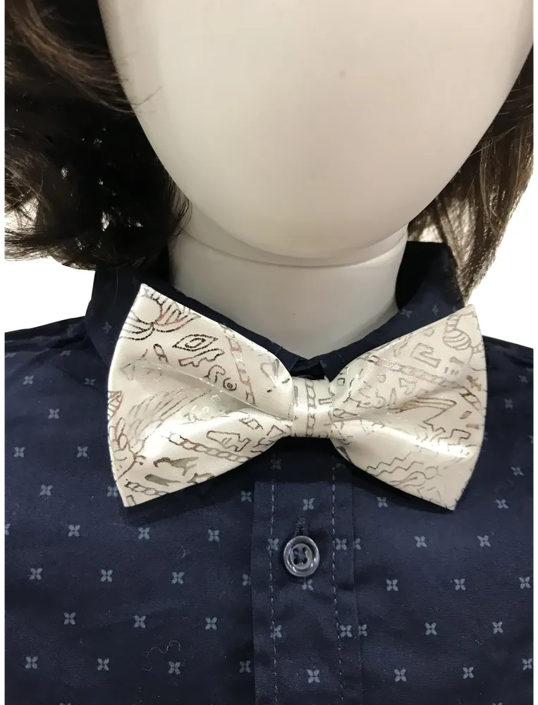 Fehér Egyéb Csokornyakkendő Egyméret