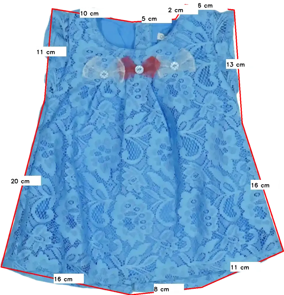 Kék Overkids Ruha EU 74 / UK 6-9 hónap / US 6-9 hónap