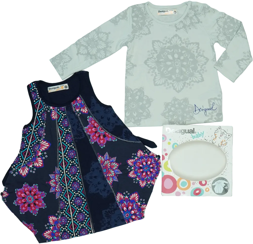 Multicoloured Desigual 2-piece set - Top EU 86 / UK 12-18 months / US 18 months